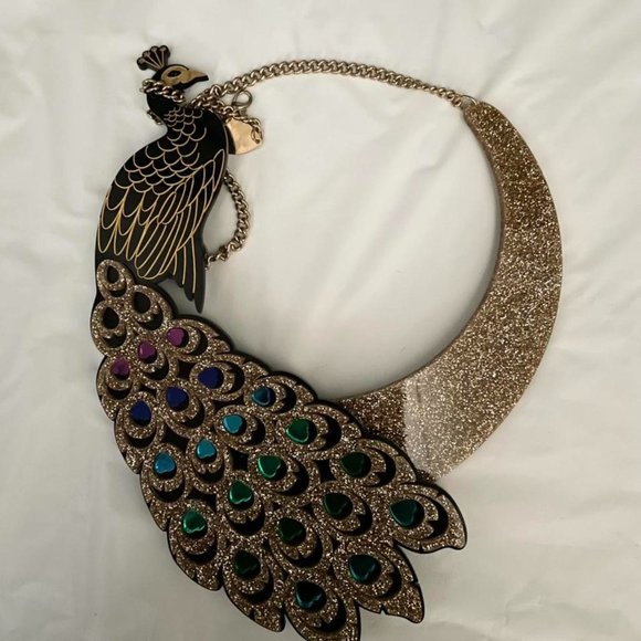 Tatty Devine Peacock Necklace - Picture 2 of 5